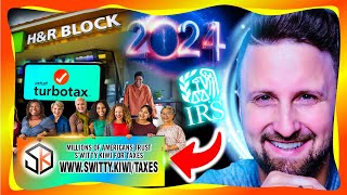 TurboTax vs HampR Block 2024  Avoid the Biggest Tax Filing Error TurboTax vs HampR Block💰TAXES S5•E48 [upl. by Burns]