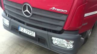 66Młody Kierowca Ciężarówki Mercedes Atego 2015 [upl. by Seafowl]