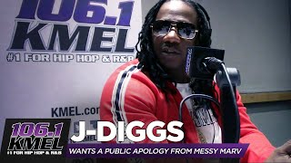 J Diggs Wants A Public Apology From Messy Marv [upl. by Svensen87]