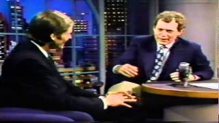 Crispin Glover on Letterman 92 [upl. by Epilif]