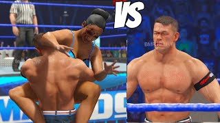 LIVE WWE MATCH  ALEXI VS JOHN CENA  FIGHT PART 43 [upl. by Costanza]