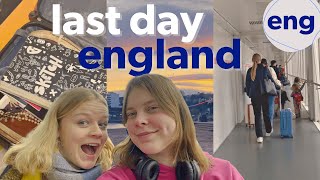 Last Day in ENGLAND 🇬🇧 Sophie Vlog 11  Auslandsjahr England [upl. by Kentigerma]