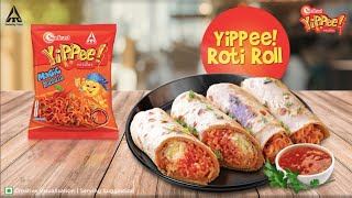 YiPPee Chapati Cheese Roll Recipe  Instant Noodles Recipe  YiPPee Noodles Recipe [upl. by Trebliw497]