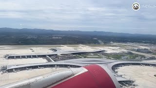 Take off from Chengdu Tianfu International Airport [upl. by Yelssew966]