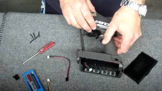 Lipo battery installation on a Traxxas TQ Transmitter Vid 26 [upl. by Drye]