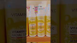 Vitamin C Cleanser  Lotion  Toner vitamin lotion toner miniso [upl. by Nuhsed854]