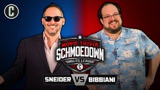 Jeff Sneider VS William Bibbiani Movie Trivia Schmoedown [upl. by Solhcin]