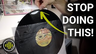 How to Handle Vinyl Records Correctly  Vinyl 101 [upl. by Dimo]