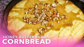 Honey Butter Pecan Cornbread [upl. by Damarra]