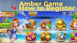 Amber Game How to Registerearnmoneyonline makemoneyonline [upl. by Bobbi916]