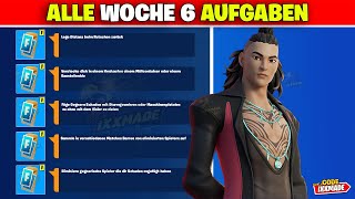 Alle Woche 6 Aufgaben Fortnite Woche 6 Season 4 Chapter 4 [upl. by Hartzke928]