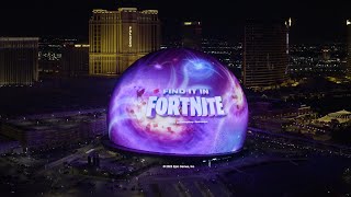 Fortnite Ecosystem Sizzle Trailer on Sphere [upl. by Idel]