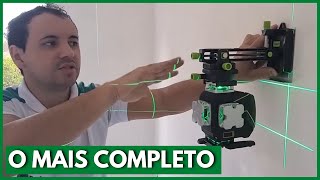 NIVEL A LASER O MELHOR E MAIS COMPLETO QUE JÁ USEI DA HUEPAR [upl. by Buzzell]