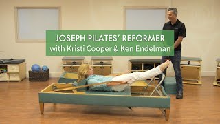 Joseph Pilates Reformer with Kristi Cooper amp Ken Endelman  Pilates Anytime [upl. by Nnek]