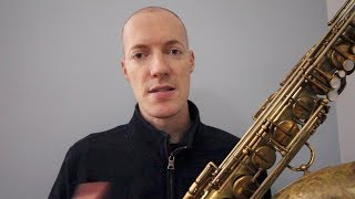 vlog88 the story of my tenor saxophone [upl. by Macdermot]