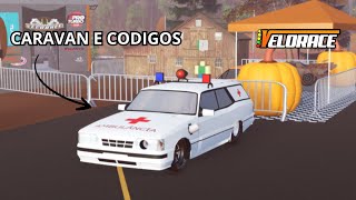 LOCALIZAÇÃO DOS CODIGOS SECRETOS E PEÇAS DA CARAVAN DO VELORACE  DRAG BRASIL VELORACE ROBLOX [upl. by Asante173]