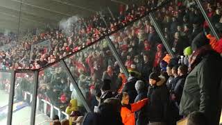 Anderlecht fans amp Standard fans have fun [upl. by Ettenajna]