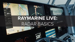 Raymarine Live Radar Basics [upl. by Lidda636]