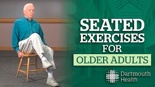 Seated Exercises for Older Adults [upl. by Leaj]