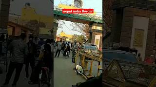 sunauli border crossing 😲  nepal  india  Border shorts viral trending bhwvlogs border [upl. by Oisor]