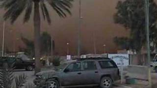 Sandstorm Approaching Al Asad [upl. by Latoyia]