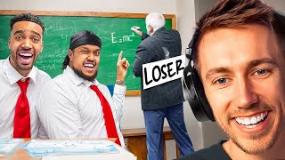 Miniminter Reacts To Last To Get Expelled From School BETA SQUAD EDITION [upl. by Krishna]