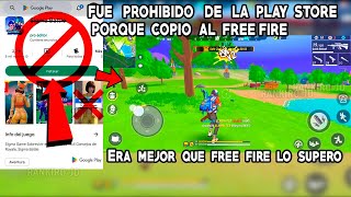 EL JUEGO QUE FUE PROHIBIDO DE LA PLAY STORE PORQUE COPIO AL FREE FIRE [upl. by Bria]