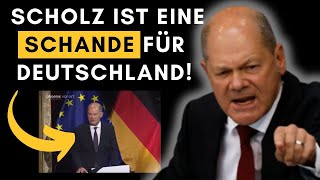 Scholz beschimpft am Tag der Deutschen Einheit alle Ostdeutschen [upl. by Analak]