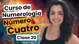 ¿QUÉ significa el NÚMERO 4 para la NÚMEROLOGIA 🌌 Curso de NUMEROLOGÍA [upl. by Yniar]