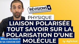 Liaison polarisée  tout savoir sur la polarisation d’une molécule [upl. by Bryna]