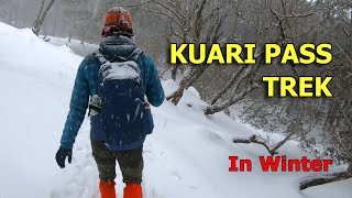 Kuari Pass Snow Trek  কুয়ারি পাস ট্রেক  Winter Snow Trek in February  Bikat Adventures [upl. by Norad]