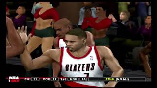 NBA 2K8 Blazers vs Bulls [upl. by Watkins]