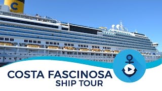 Costa Fascinosa Ship Tour [upl. by Nare]