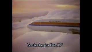 1983 United Airlines Bahamas Commercial [upl. by Cohlette2]