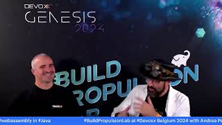 BuildPropulsionLab at Devoxx with jbaruch and andprf [upl. by Boyce]