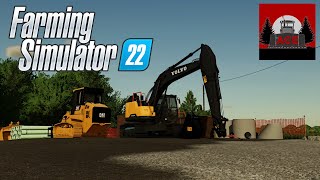 Farming Sim 22  EP1  Starting a new project on south sask [upl. by Otineb459]