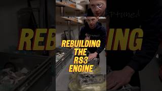 Rebuilding the RS3 engine audi audirs3 rs3 engine broken fail [upl. by Winny616]