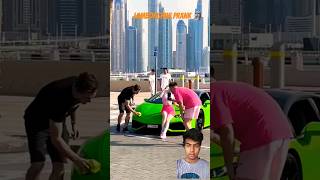 Lamborghini prank 🤭🗿shorts prank lamborghini respect [upl. by Atnuhs]