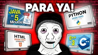 Lo que Nadie Te Dirá Sobre Aprender a Programar CON YouTube 😱 [upl. by Isdnil]