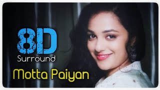 Motta Paiyan 8D  Kaanchana 2  Ragava Lawrence  Nithya Menon  8D BeatZ [upl. by Addiego]