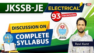 Detailed discussion JKSSB JE Electrical syllabus  Analysis amp important topics Start preparation [upl. by Pinelli]