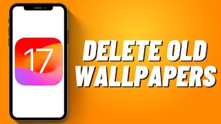 How To Delete Old Wallpapers On iPhone iOS 17 2023 [upl. by Luca]