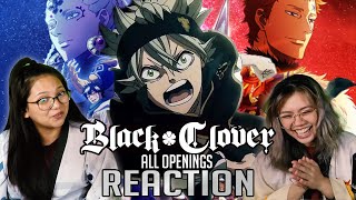 ALL Black Clover Openings 113 REACTION  ABSOLUTE BANGERS HOW CAN YOU NOT LOVE THESE 😱🤯 ブラッククローバー [upl. by Orose]