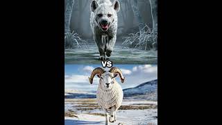 Hyena vs White Animals Lion Tiger Wolf [upl. by Fitton]