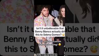 Benny Blanco did this to selena Gomez on her birthdayselenagomez bennyblanco birthday party [upl. by Yoko]