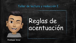 Reglas de acentuación [upl. by Raseda]