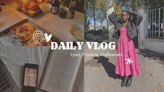 DAILY VLOG  Octobre à Lyon  friperie haul … [upl. by Cirri]