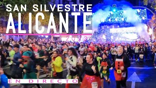 San Silvestre de Alicante 2023 Carrera Solidaria  EMISIÓN EN DIRECTO en alta calidad y sin cortes [upl. by Ainiger]