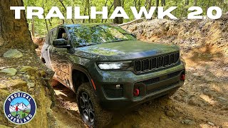 New Jeep Grand Cherokee Trailhawk Offroad  Jeep Badge of Honor Trail [upl. by Annauj608]