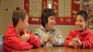 Makah Language Learning  Neah Bay Elementary [upl. by Ahteres]